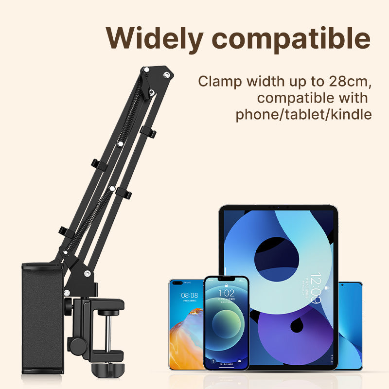 Adjustable Bedside Tablet Phone Stand Holder